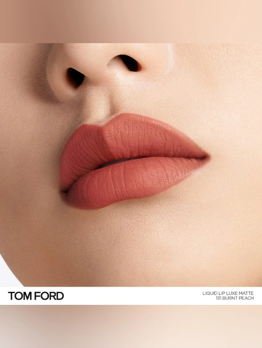 Burnt Peach 131 Tom Ford Liquid Lip Luxe Matte Lipstick Brand New In Box